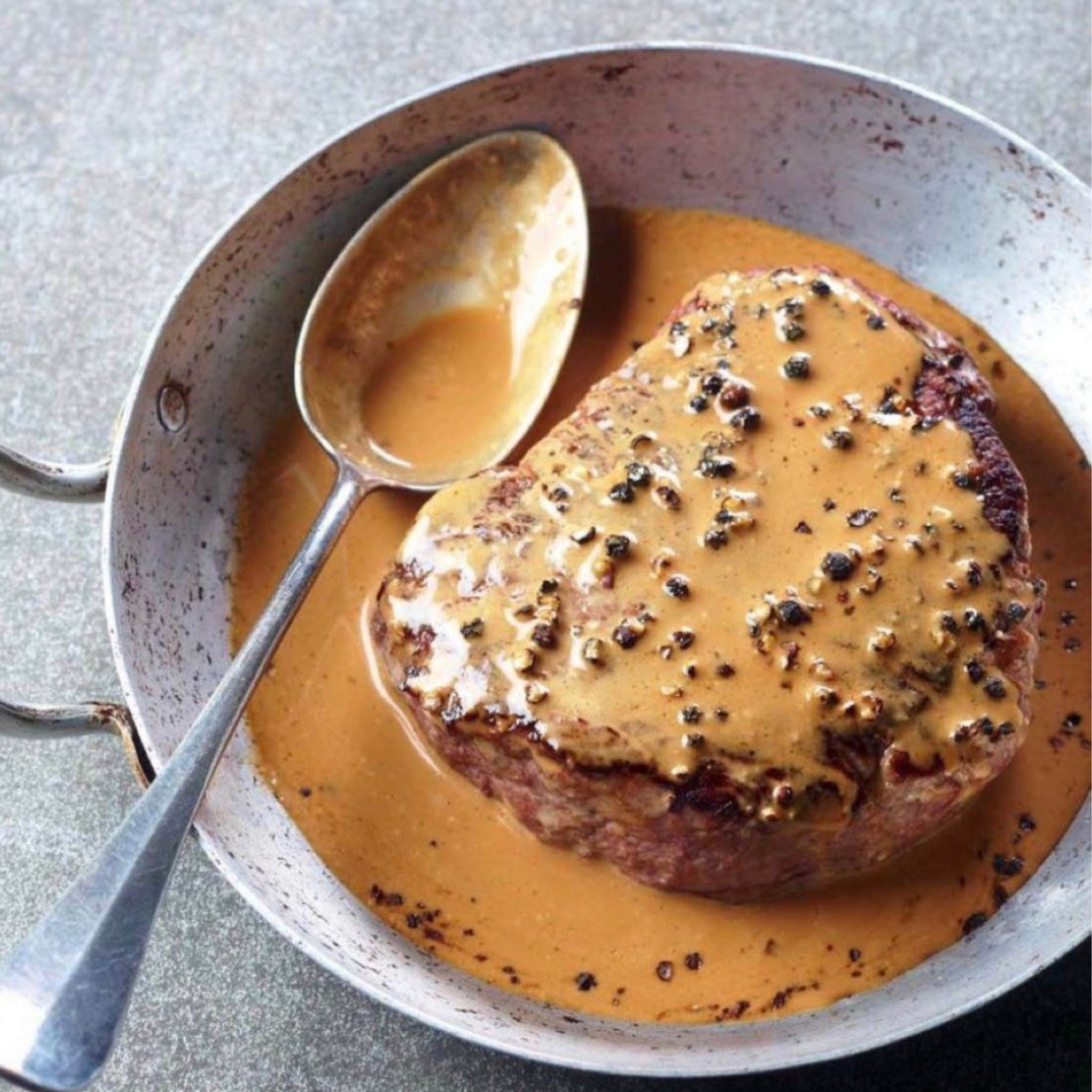 Tournedos de bœuf aux 3 poivres