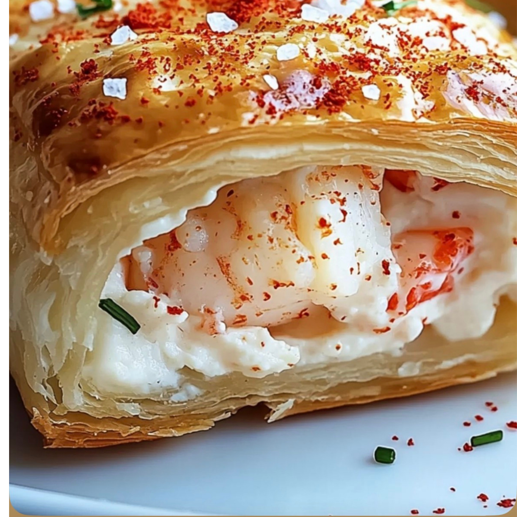 Feuilleté de crabe