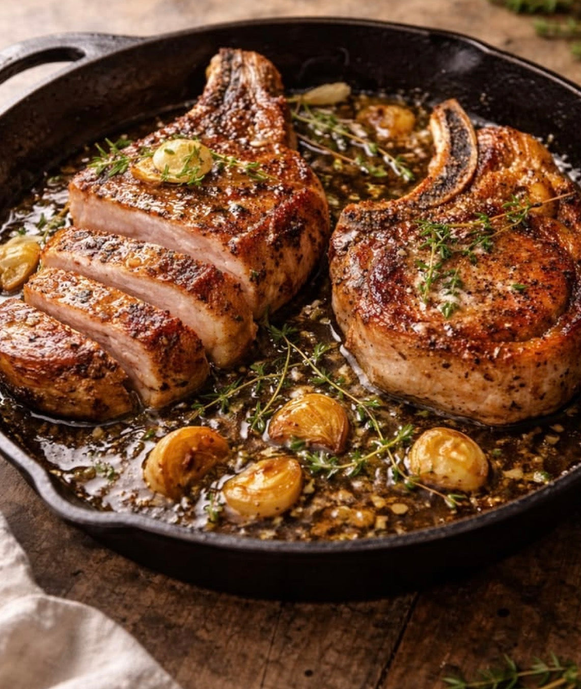 Côtelettes de Porc Teriyaki
