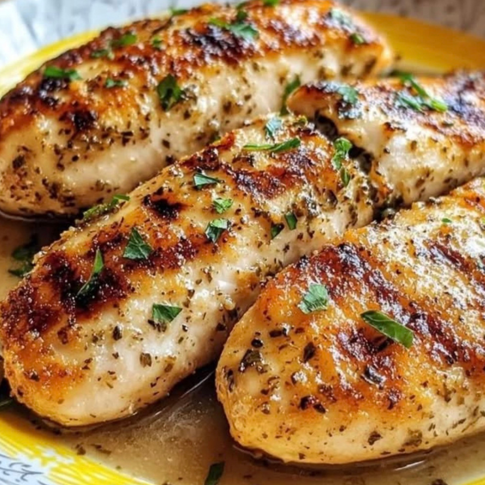 Poitrine de Poulet Miel & Ail
