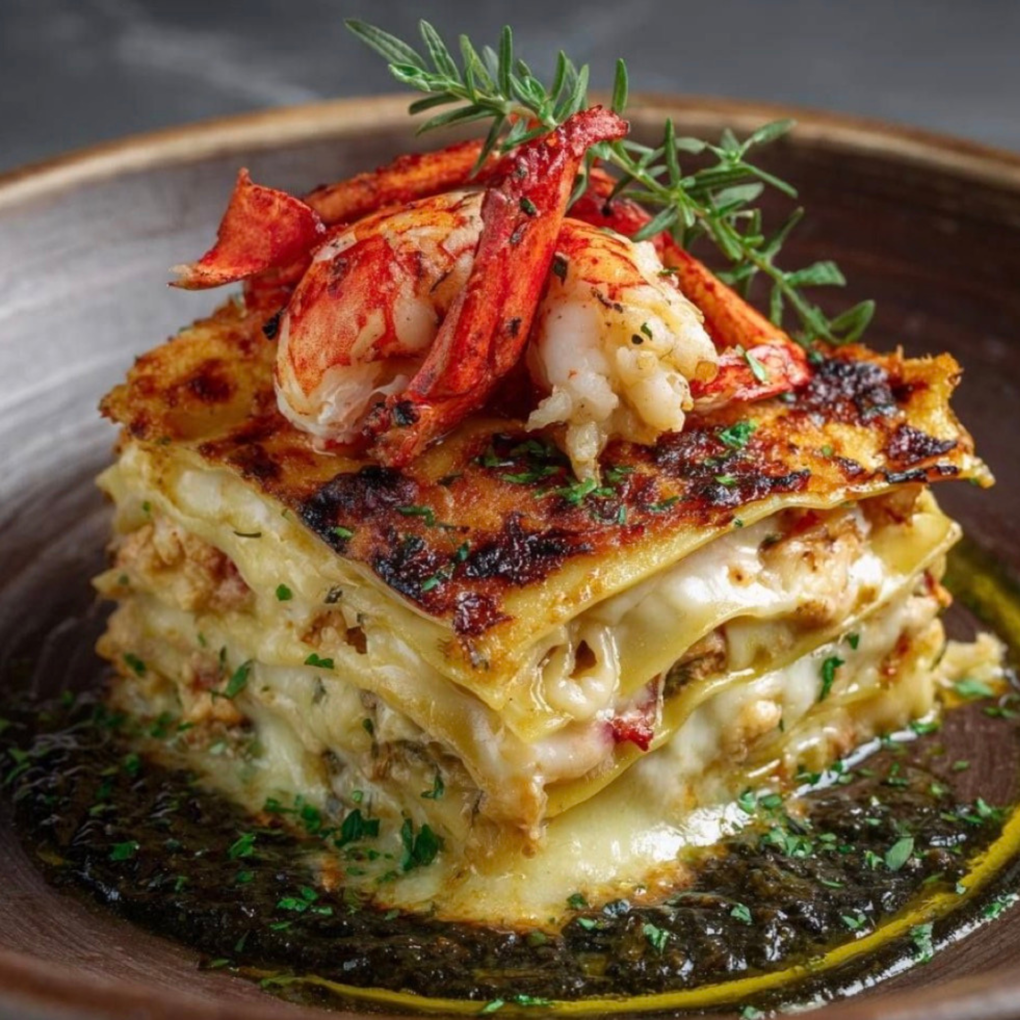 Lasagne aux fruits de mer