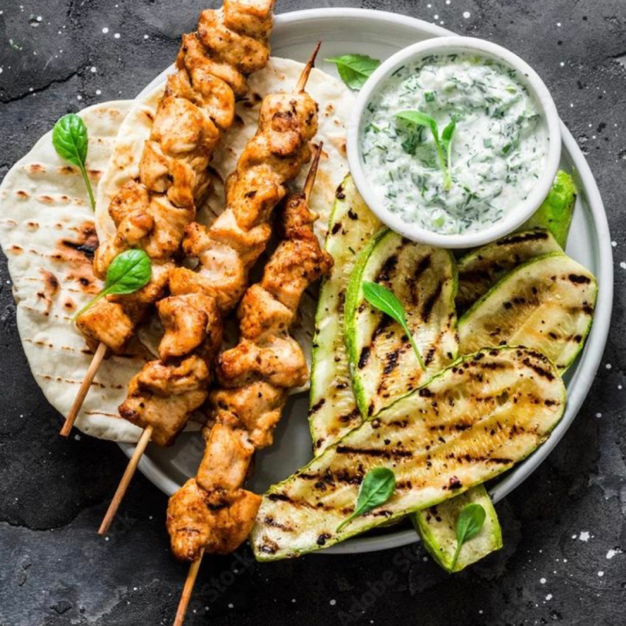 Souvlaki de Poulet