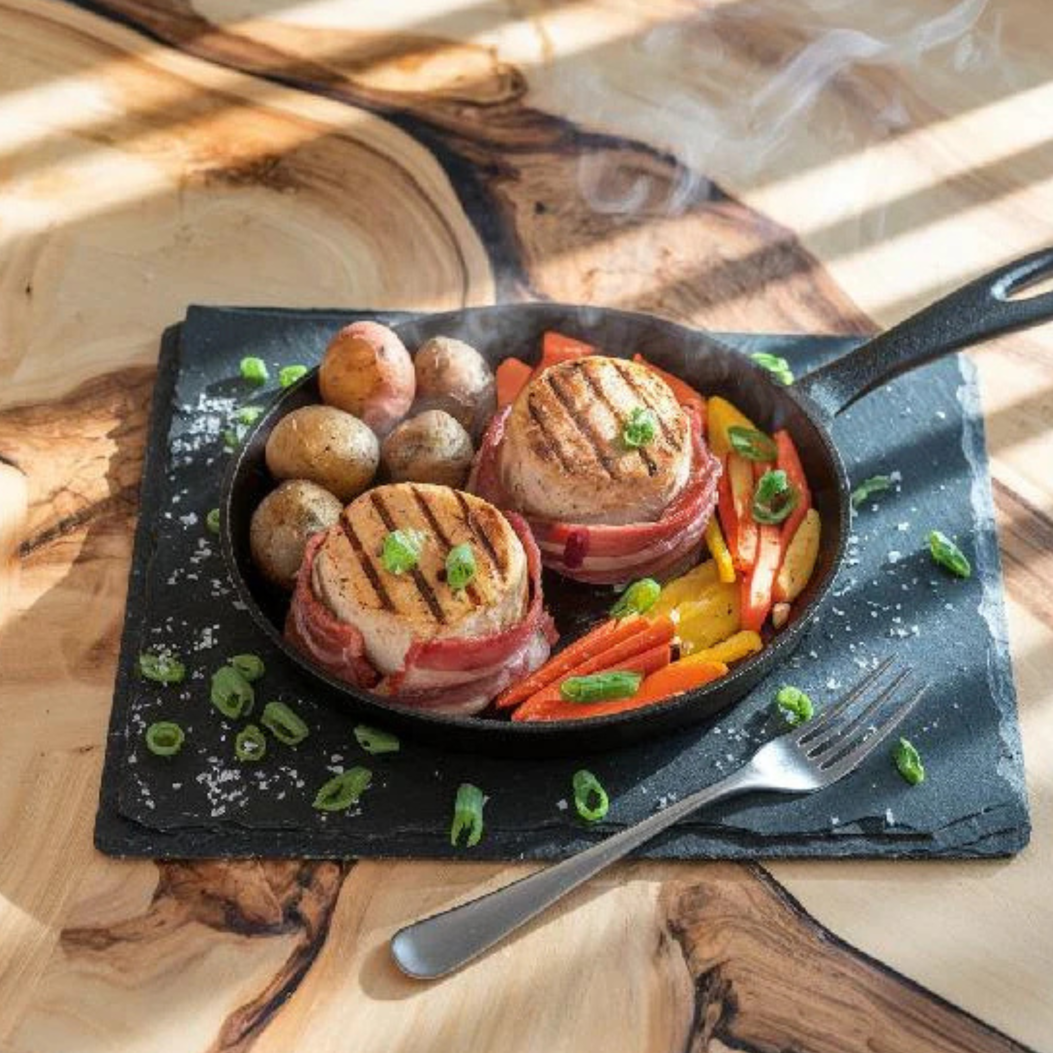 Tournedos de poulet mariné