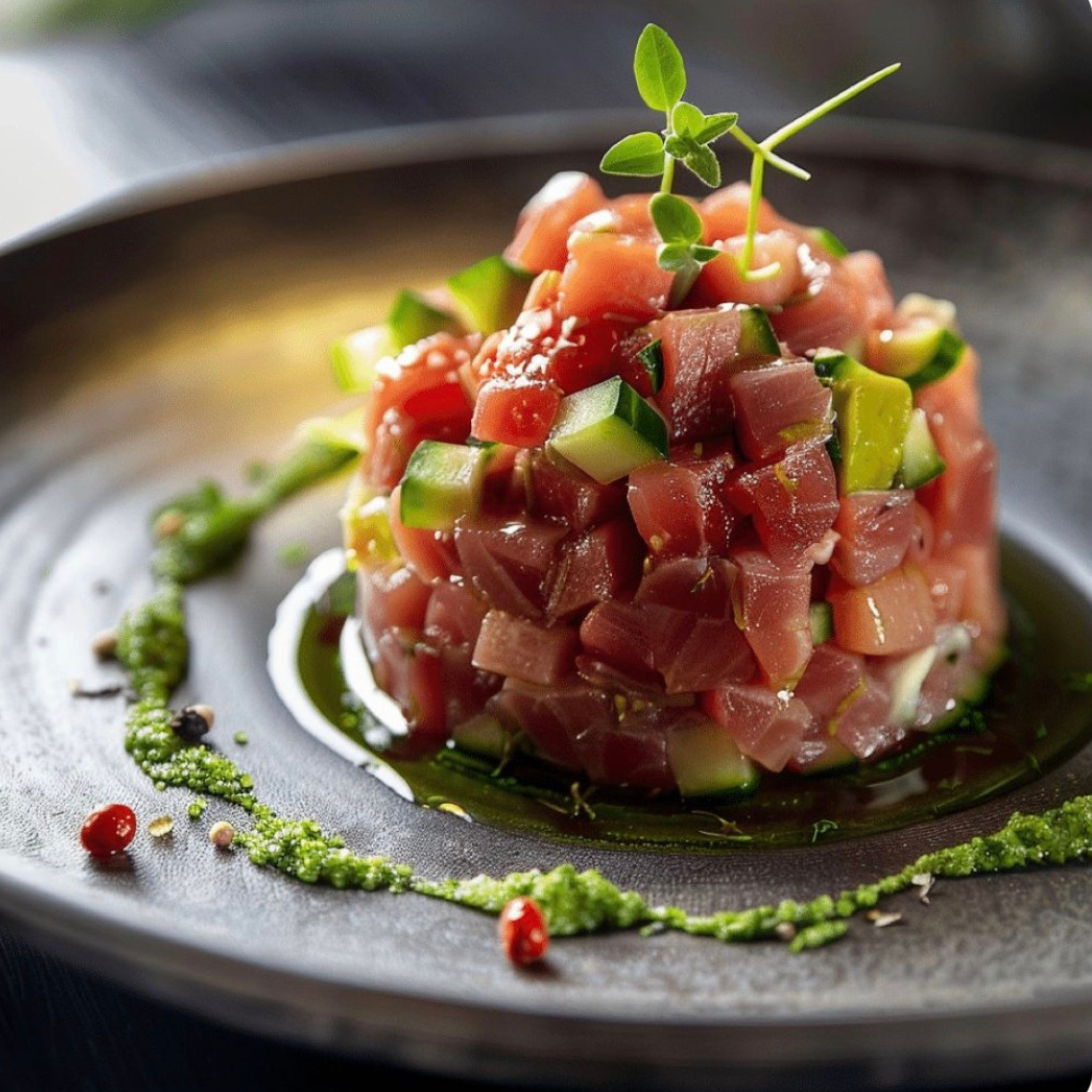 Cubes de tartare de Saumon & Thon